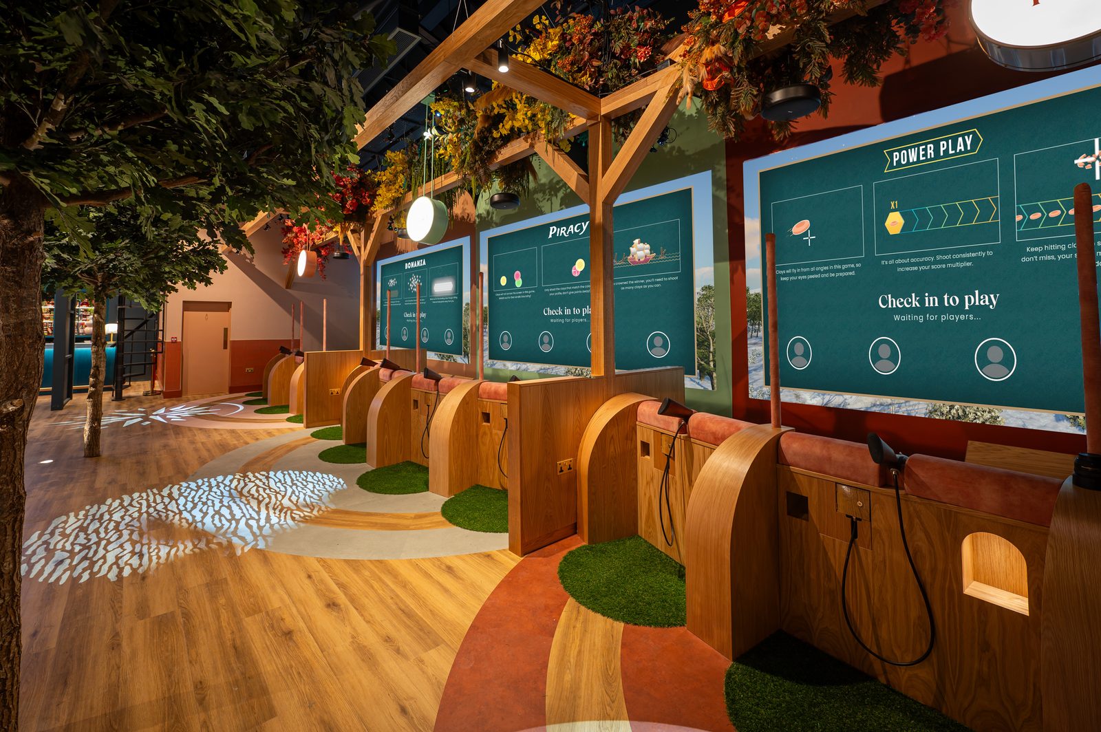 Clays Birmingham simulator screens