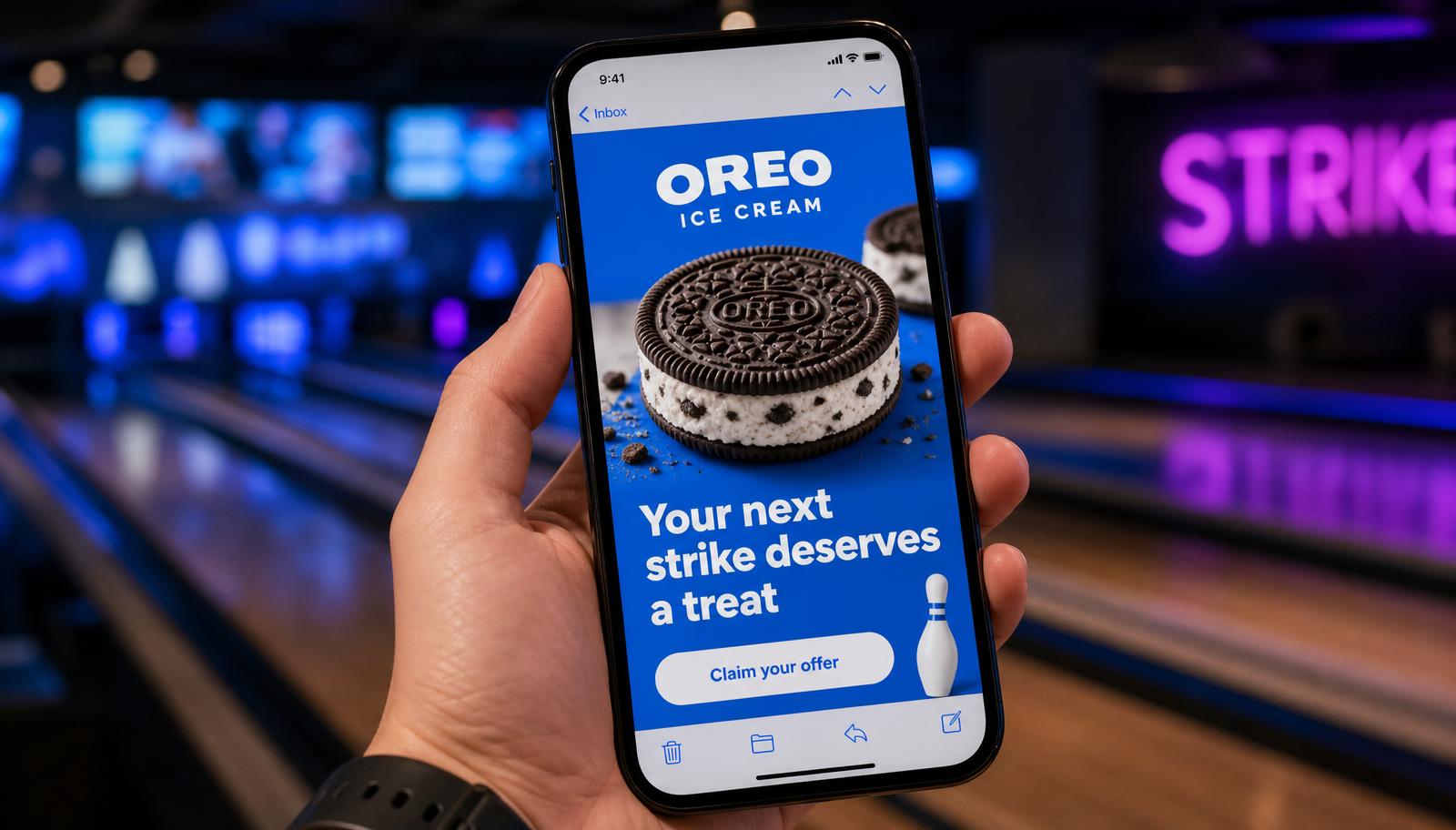 Oreo email campaign